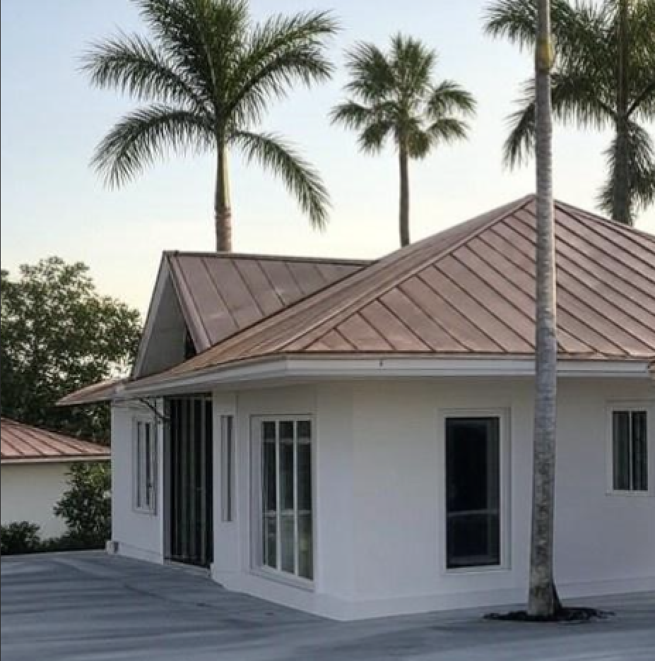 Durable metal roof installed in Fort Myers, FL after Hurricane Milton, providing superior protection and wind resistance for hurricane-prone areas.